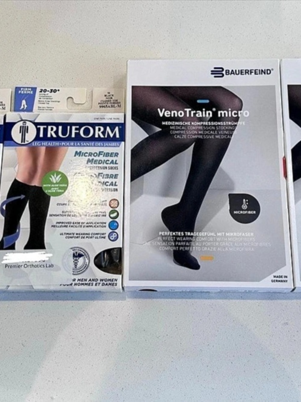 Truform VenoTrain micro Black Size Medium NWT